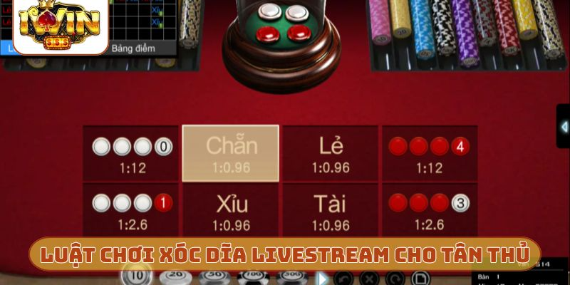Luật chơi Xóc Dĩa livestream cho tân thủ